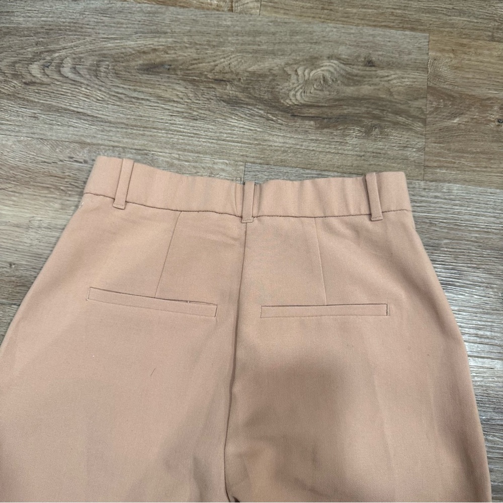 Abercrombie A&F Sloane Tailored Pant Trousers Tan Size 4/27 NWOT - Picture 3 of 7